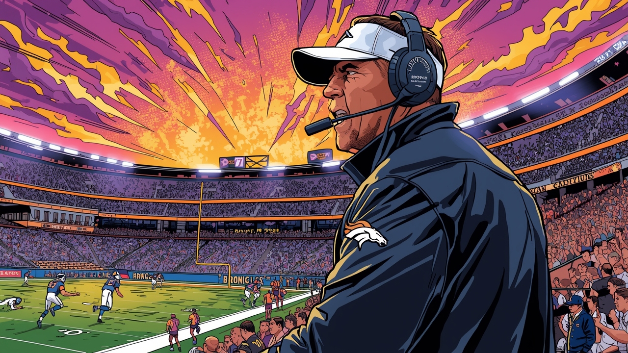 Coach Payton takes charge on the sidelines